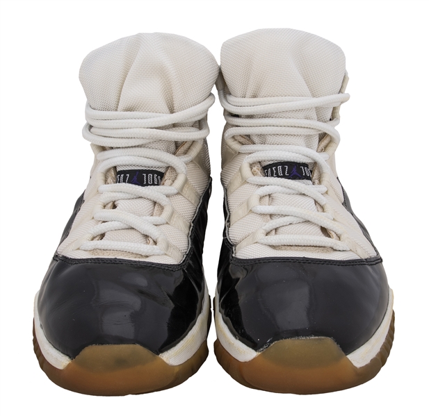 A Pair of Nike 'Concords' Worn by Michael Jordan Just Sold for $92,135