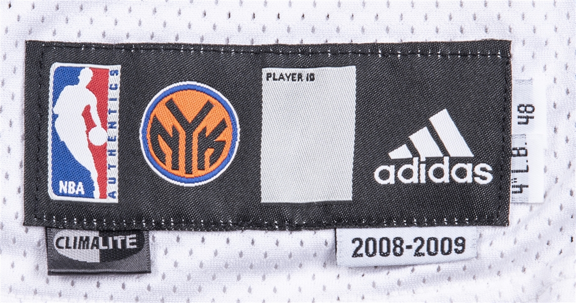 Lot Detail - 2009 (December 25) Danilo Gallinari New York Knicks Game Worn  Home Jersey (MEARS LOA/MeiGray)