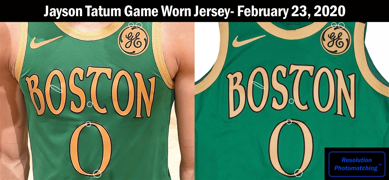 Jayson Tatum - Boston Celtics - Game-Worn Icon Edition Jersey - Worn 2  Games - Scored Game-High 34 Points - 2019-20 NBA Season Restart with Social  Justice Message