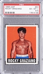 1948 Leaf #50 Rocky Graziano SP – Key Rarity – PSA EX-MT+ 6.5 "1 of 1!"