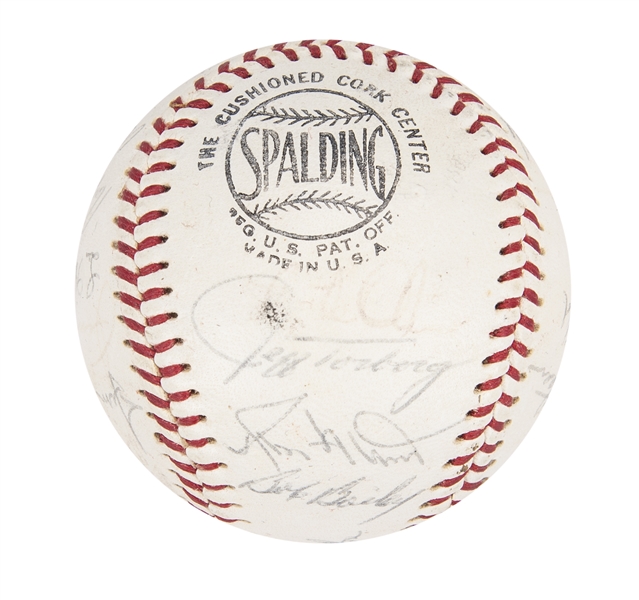 Steve Garvey Los Angeles Dodgers Autographed Baseball- FADED
