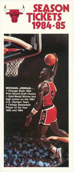 Lot Detail - 1984 Michael Jordan High Grade Rookie Season Chicago