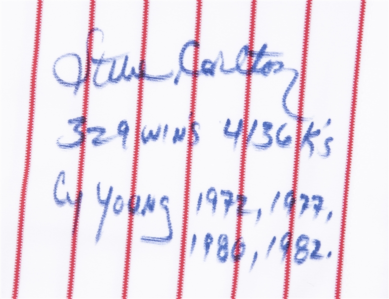 Steve Carlton Autographed Phillies 16x20 Pitching Photo w/ HOF- JSA W – The  Jersey Source