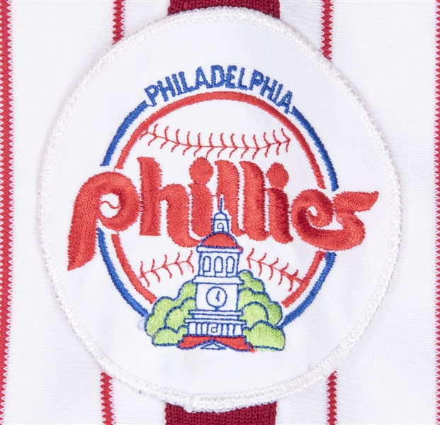 Steve Carlton Signed Philadelphia Phillies Jersey (JSA COA) 2xWorld Se –