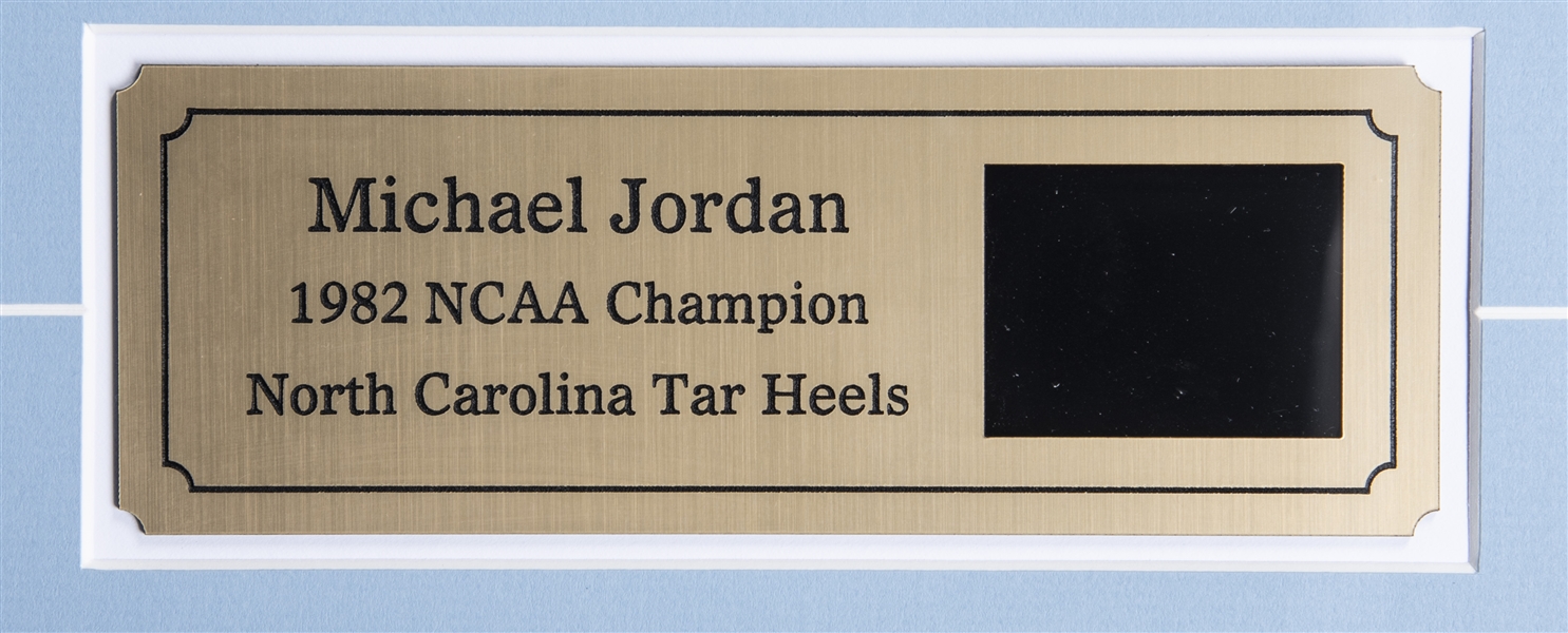 Lot Detail - Michael Jordan Signed North Carolina White Jersey (JSA)