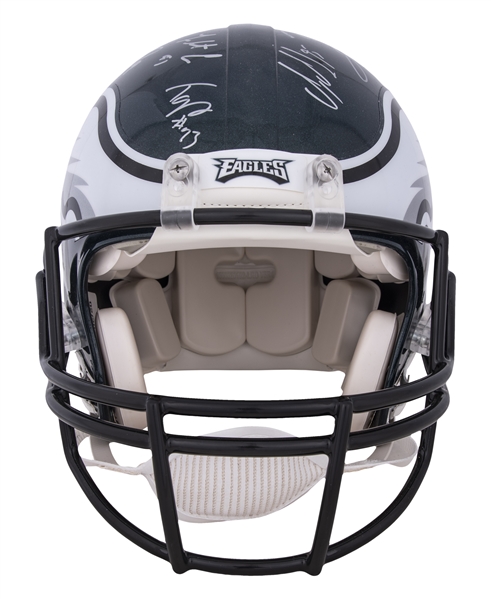 Lot Detail - 2018 Philadelphia Eagles Team Signed Helmet With 20