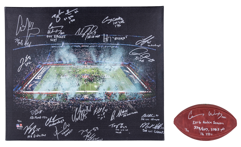 Nick Foles Philadelphia Eagles Autographed Green NFL Pro-Line Jersey with  SB LII MVP Inscription