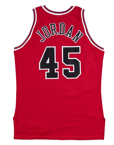 michael jordan jersey number