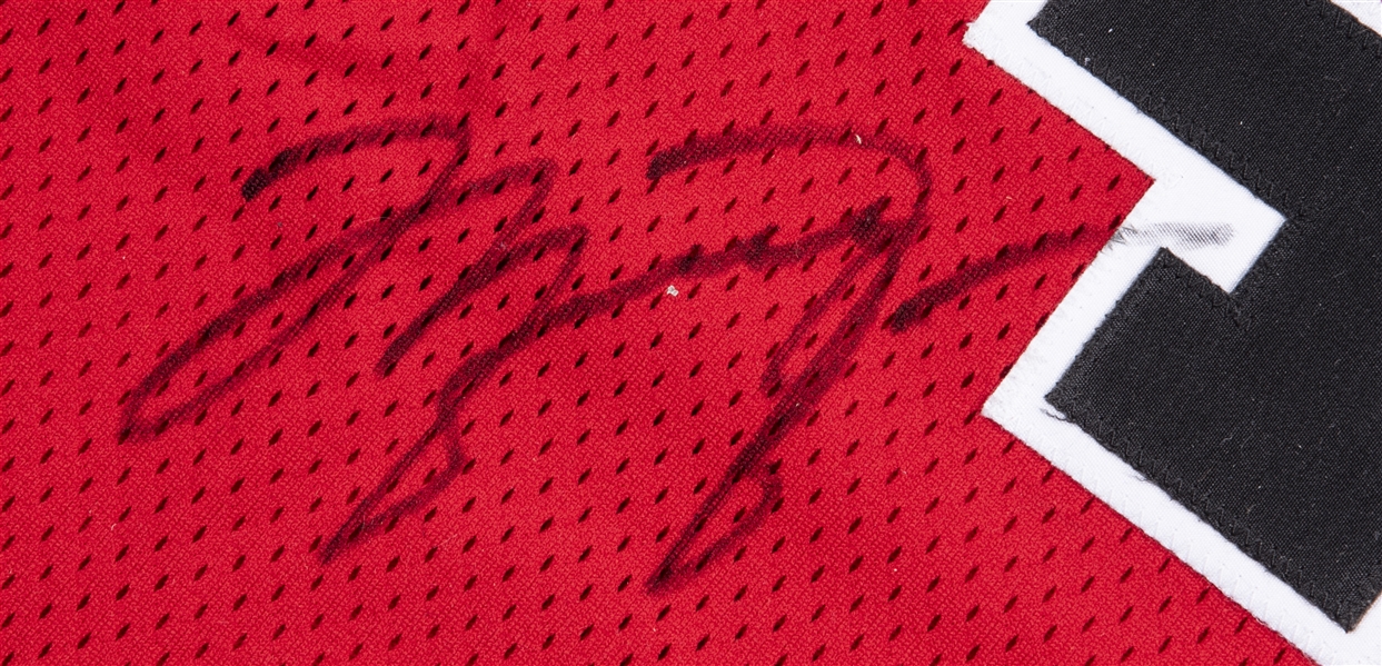 MICHAEL JORDAN Autographed & Embroidered 1995 Chicago Bulls #45