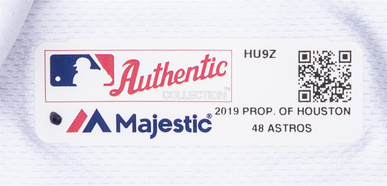 Lot Detail - 2019 Yordan Alvarez Game Used Houston Astros Players Weekend  Jersey (MLB Authenticated)