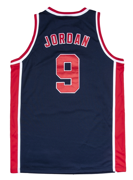 1984 Michael Jordan Signed United States Olympics UDA Uniform., Lot  #82120