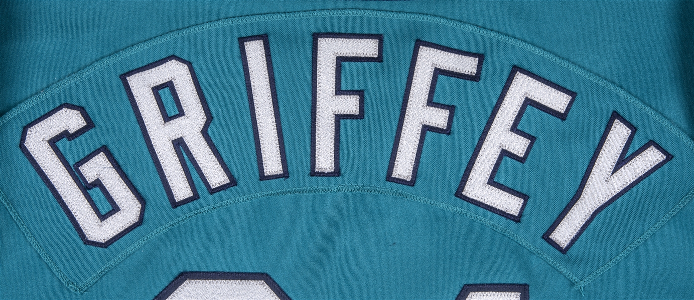1995 Ken Griffey Jr Seattle Mariners Alternate Russell Authentic