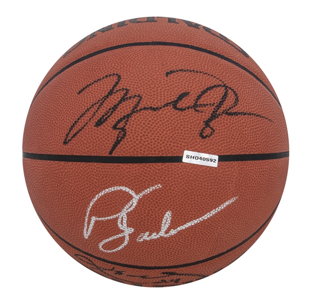 Michael Jordan Bulls Kobe Bryant Lakers Hand Signed Autographed
