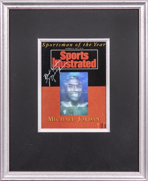 Lot Detail - 1991 Michael Jordan Signed Sports Illustrated