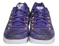 2014 Kobe IX EM Court Purple/White/Tour Yellow PE Promo Sample Sneakers