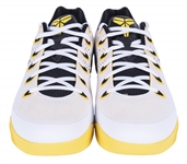 2014 Kobe IX EM White/Black/Tour Yellow PE Promo Sample Sneakers