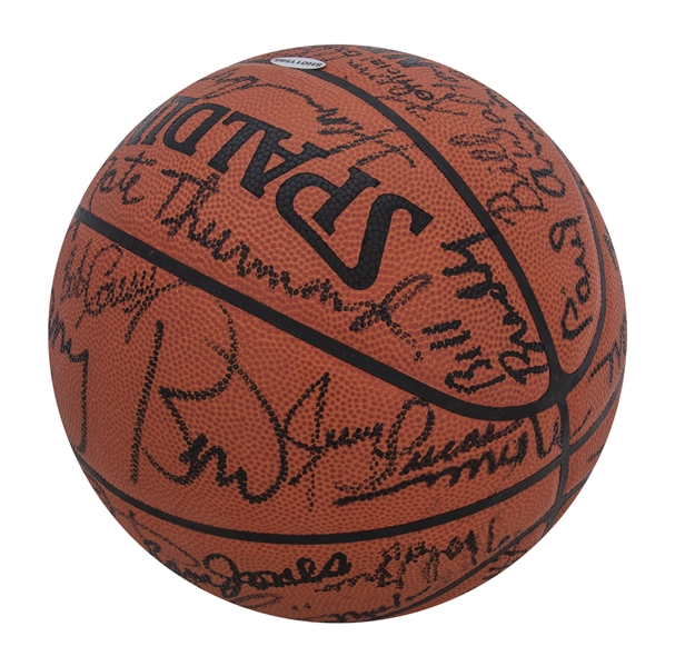 Lot Detail - John Havlicek Upper Deck Signed Spalding NBA