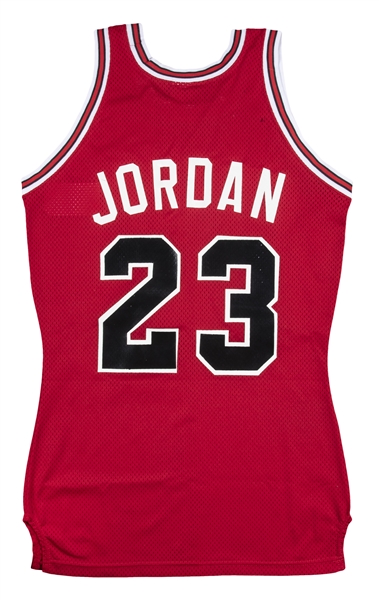 Lot Detail - The Jordan Holy Grail! 1984-85 Michael Jordan Rookie Game Used  & Signed Chicago Bulls Road Jersey (MEARS A10, Beckett & JSA) – The Only  Game Used & Signed Jordan