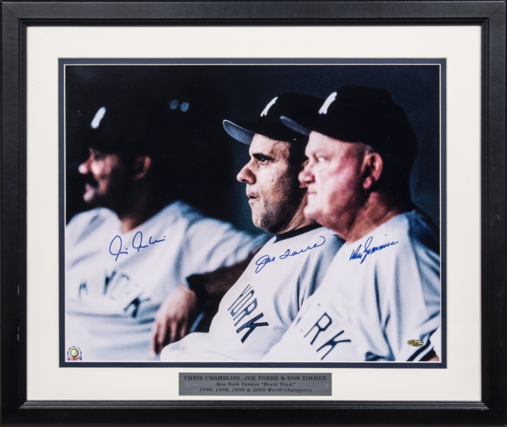 Joe Torre and Don Zimmer