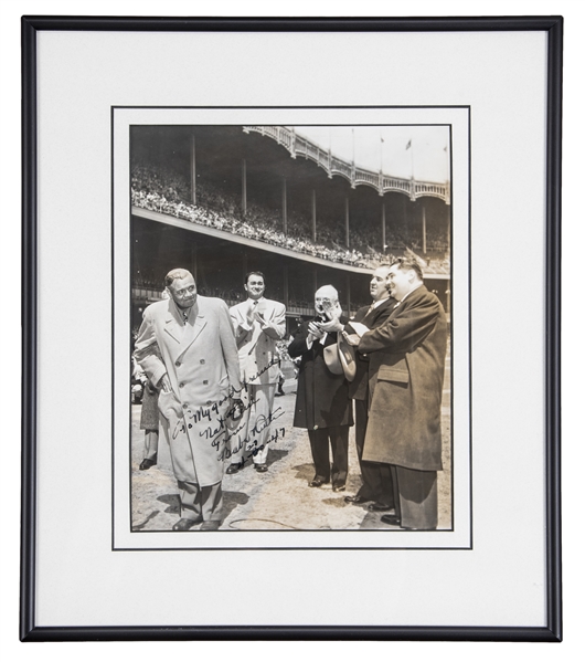 Babe Ruth Gives His 'Farewell To Baseball' Speech
