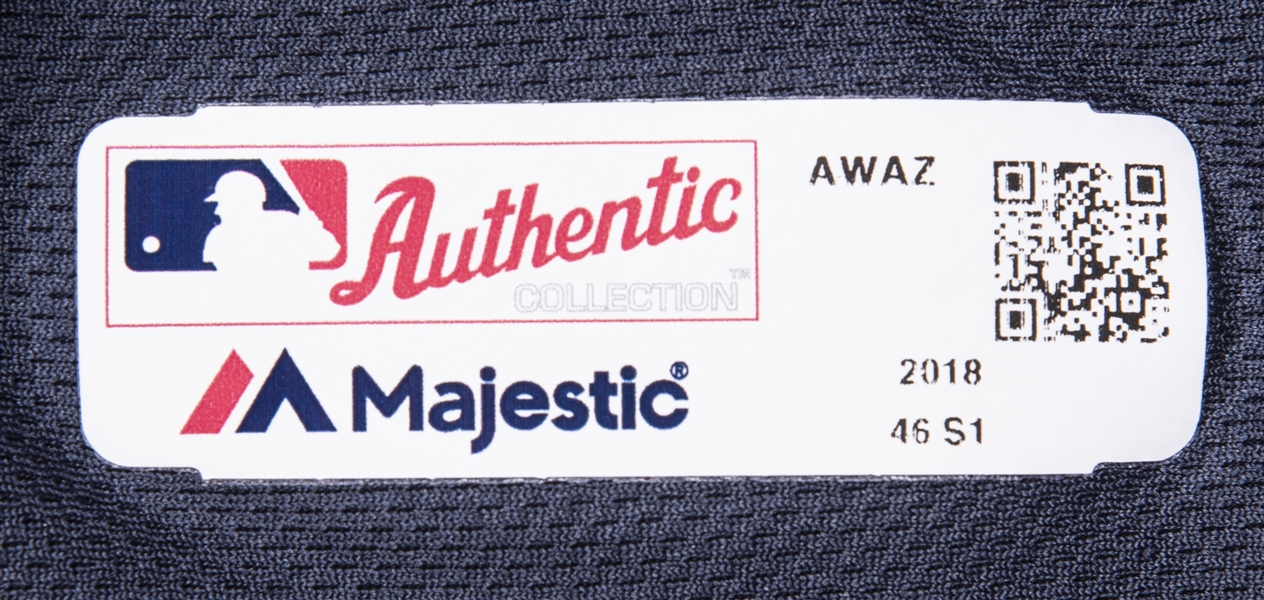 Lot Detail - 2018 Max Fried Game Used and Signed Atlanta Braves Alternate  Jersey Worn on April 27, 2018 vs Philadelphia Phillies (MLB Authenticated &  Beckett)