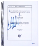 Donald Trump Signed Articles of Impeachment Report of the Committee on the Judiciary House of Representatives (Beckett) 