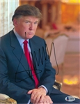 Donald Trump Signed 8x10 Photograph (Beckett)