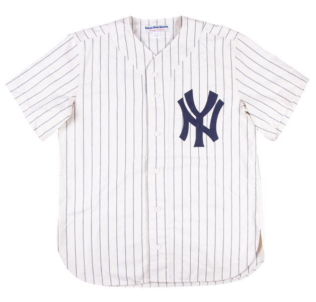 Lot Detail - Gene Stick Michael Worn New York Yankees Throwback