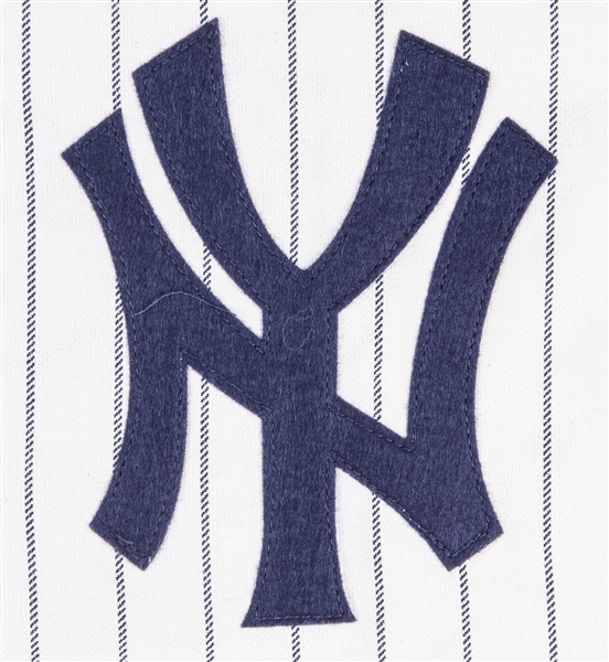Lot Detail - Gene Stick Michael Worn New York Yankees Throwback
