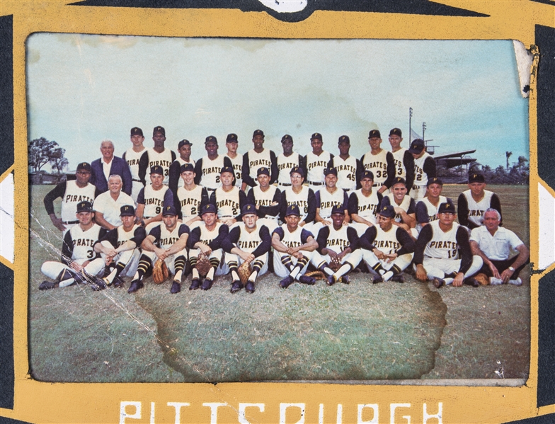 1966 East Hills Shopping Center Pittsburgh Pirates BILL MAZEROSKI #9 card  NRMT?
