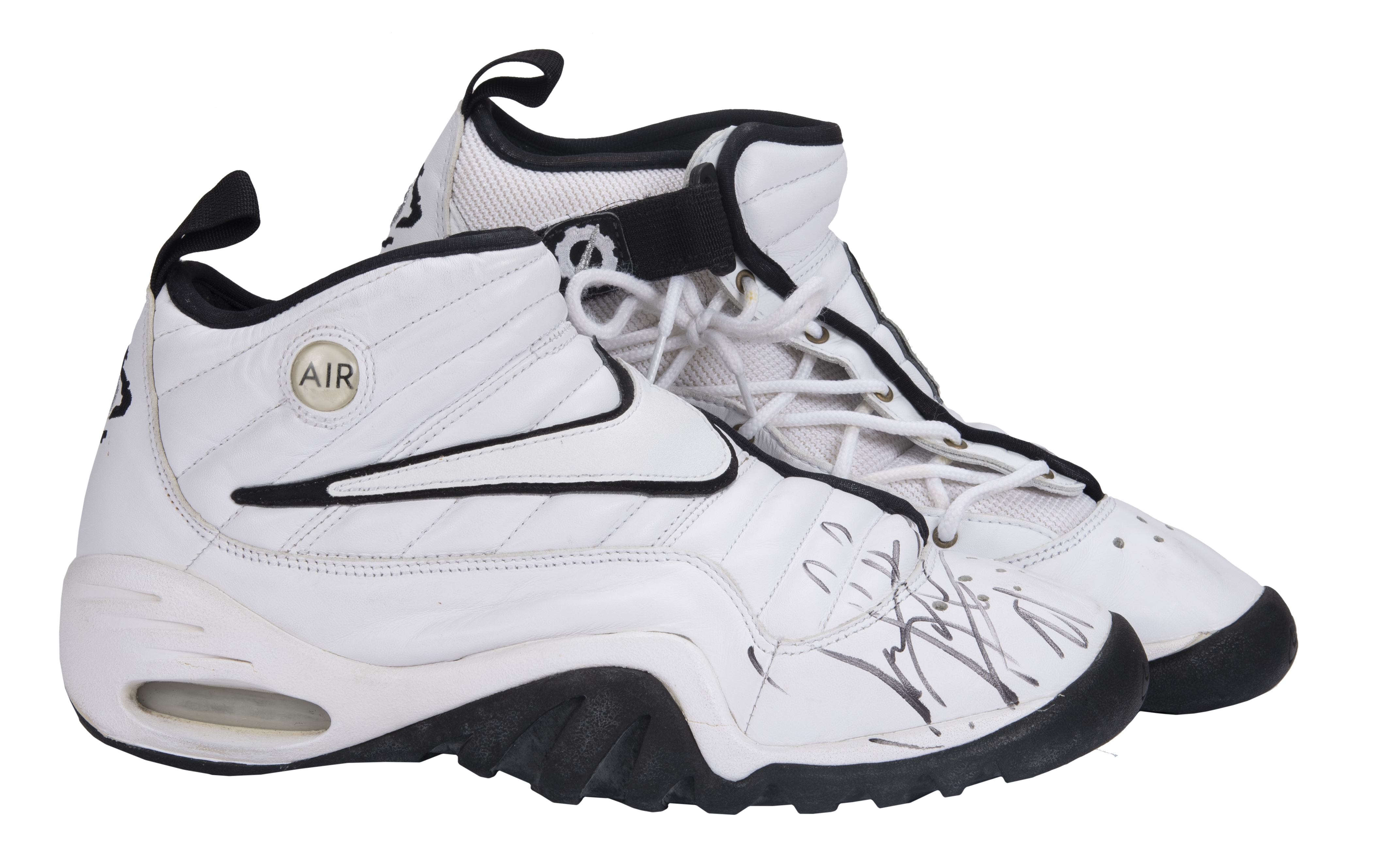 Lot Detail 199596 Dennis Rodman Game Used & Signed Nike