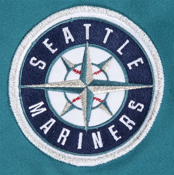 Seattle Mariners Alternate Logo Sewn Rawlings Minor League Jersey L Trident