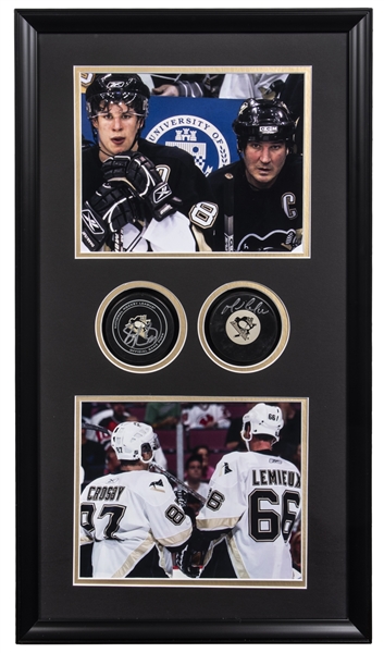 Mario Lemieux Steiner Signed Framed Photo-8x10 at 's Sports