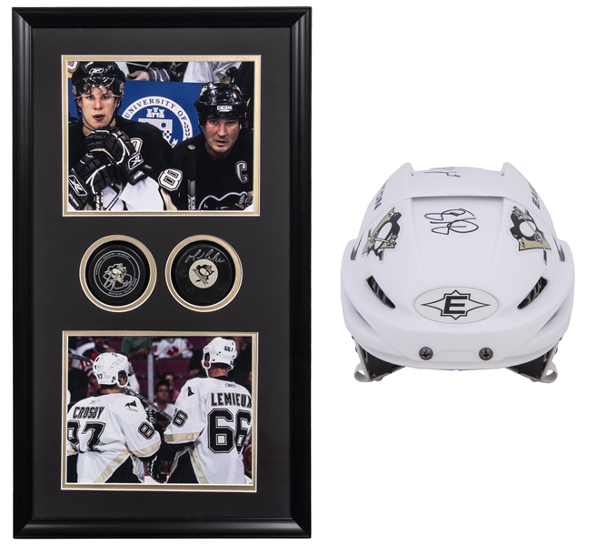 Lot Detail - Sidney Crosby - Signed & Framed Jersey Pitttsburgh