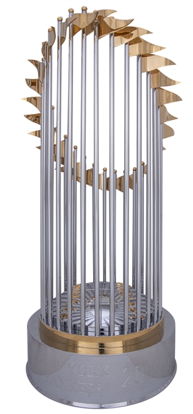 239 New York Yankees 2009 World Series Trophy Stock Photos, High