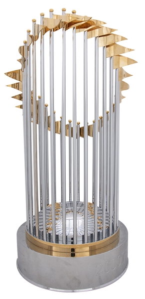 Lot Detail - 2000 New York Yankees Full Size 24 World Series  Commissioner's Style Trophy