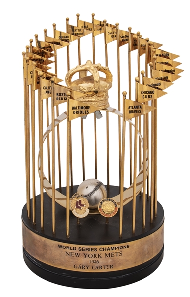 Mets 1986 World Series Trophy - Mets History