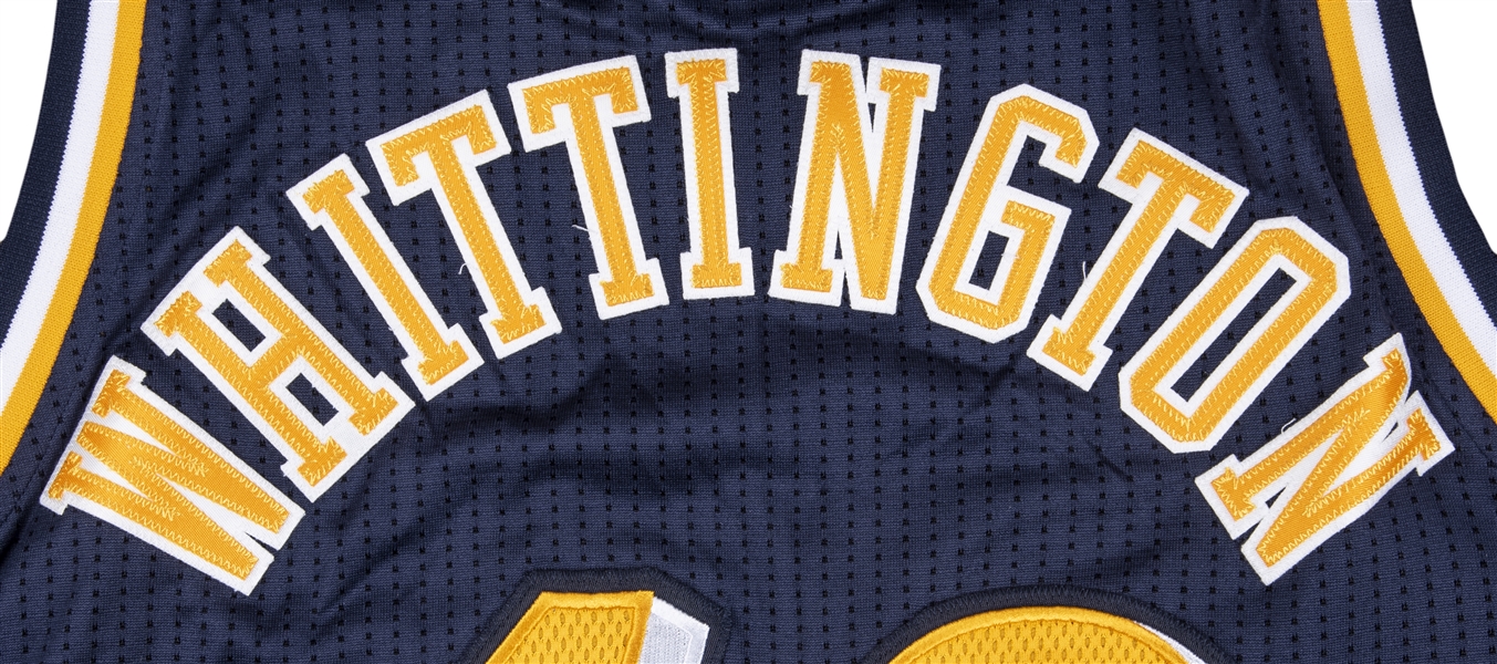 Lot Detail - 2014-15 Shayne Whittington Game Used Indiana Pacers Navy  Hardwood Classic Alternate Home Jersey Used on 2/4/15 (NBA & MeiGray)