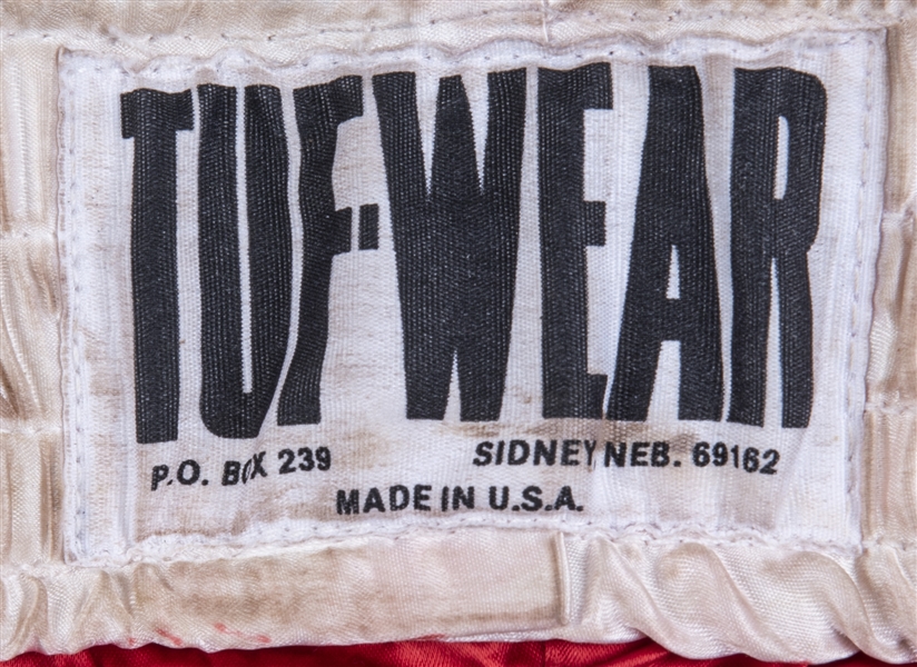 1996 Floyd Mayweather Jr. Fight Worn Boxing Trunks Used During