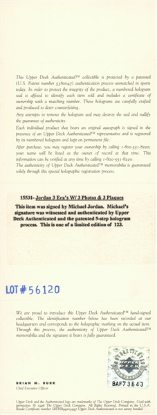 Lot Detail - Michael Jordan RARE Signed Laney Bucs Limited Edition  Playing-Era Jersey (Upper Deck)