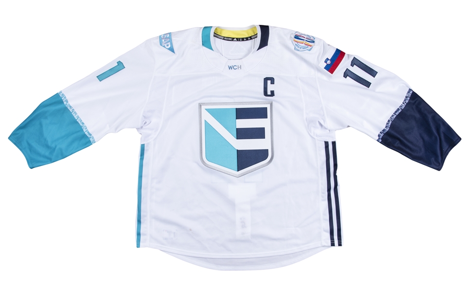 Lot Detail - 2016 Anze Kopitar World Cup of Hockey Game Used & Signed Team  Europe Jersey (Fanatics)