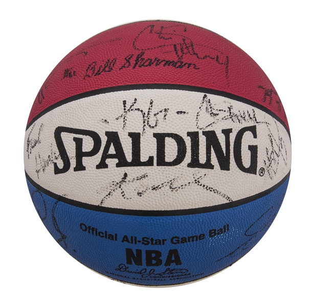 Lot Detail - 2000 NBA All-Star Team Signed Limited Edition All-Star  Basketball with 30 Signatures Including Kobe Bryant and Kevin Garnett  (Beckett)