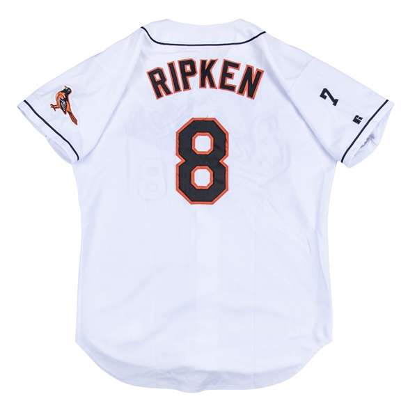 1999 Cal Ripken Jr. Game Used & Signed Baltimore Orioles Road