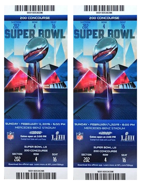 Lot Detail - Brett Favre Super Bowl Experience: 2 Tickets to Next Super Bowl,  Brett Favre Meet & Greet, 2 Signed Jerseys & Footballs