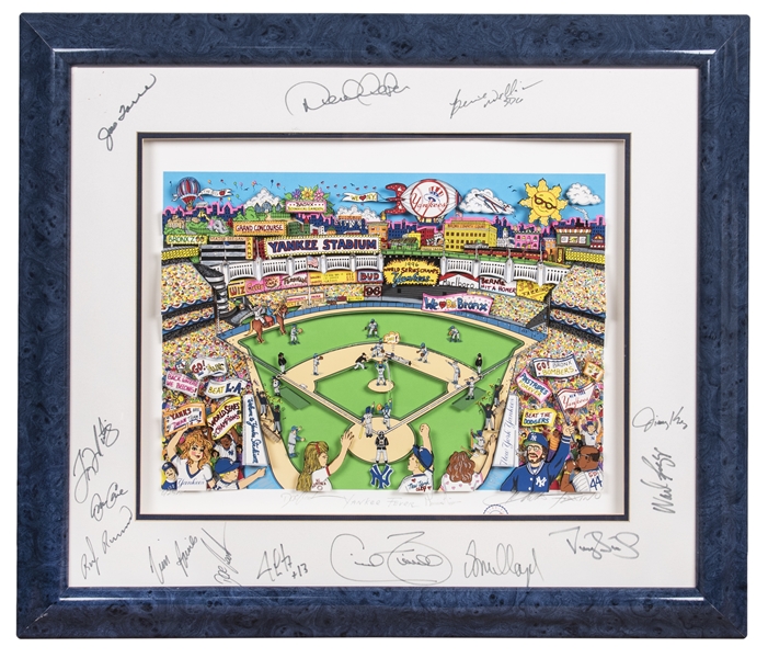 1996 Yankees Team Signed World Series Baseball Derek Jeter Mariano Rivera  Jsa Auction