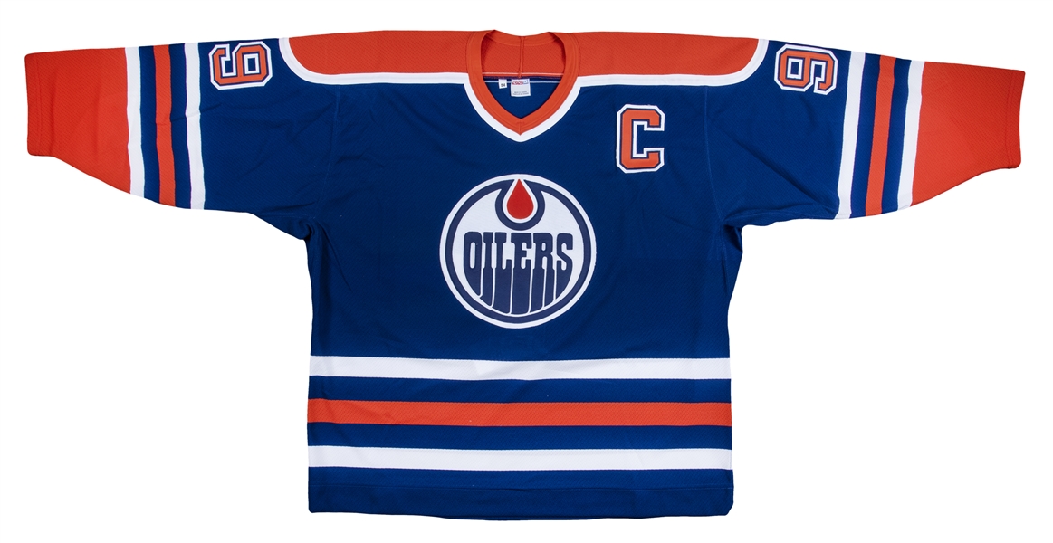 Wayne Gretzky Signed Oilers Captain Jersey (WG Authentic COA