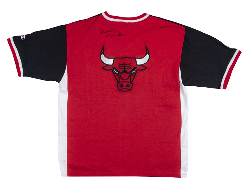 AACS Autographs: Michael Jordan Autographed Chicago Bulls Basketball Shooting  Jersey