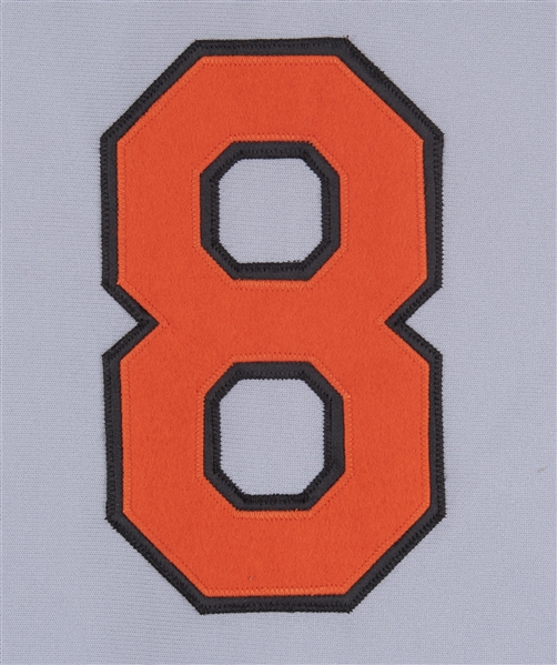 Cal Ripken Jr. Baltimore Orioles Autographed Orange Mitchell