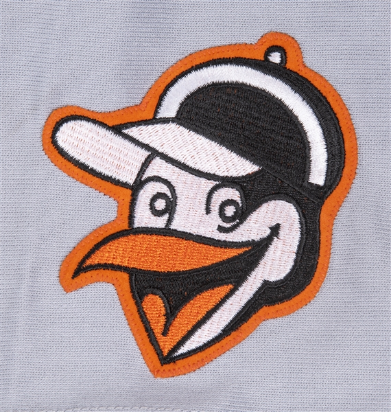1995-00 Baltimore Orioles Game Issued Grey Jersey 50 DP22162