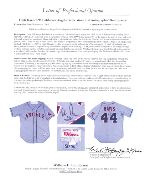 Bill Henderson: The Game Worn Guide to MLB Jerseys / The Dream Shop